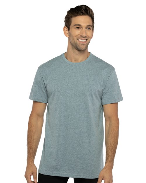 Next Level Unisex Eco Heavyweight T-Shirt - Next Level 4600 Heather Black XS Short Sleeve T-Shirts