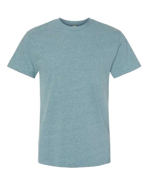 Next Level Unisex Eco Heavyweight T-Shirt - Next Level 4600 Heather Pacific M Short Sleeve T-Shirts