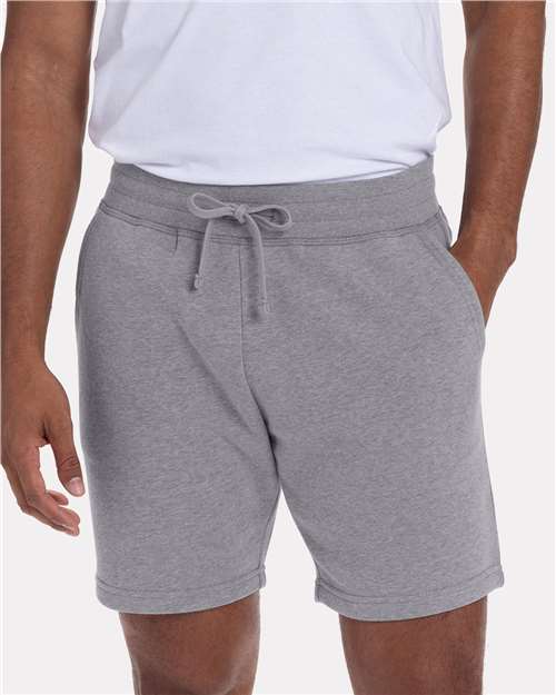 Next Level Unisex Fleece Sweat Shorts - Next Level 9903 Heather Grey XS
