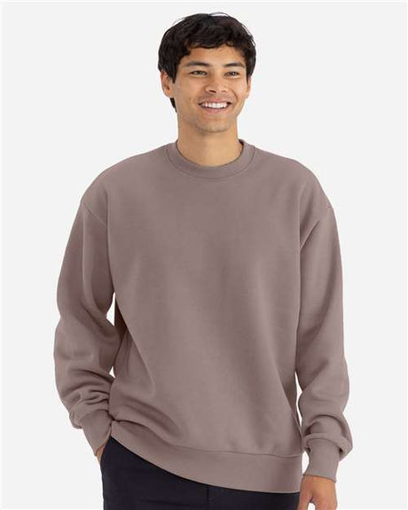 Next Level Unisex Heavyweight Crewneck Sweatshirt - Next Level 9007 Shiitake XS Crewneck Sweatshirts