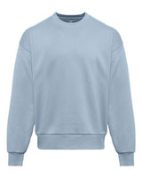 Next Level Unisex Heavyweight Crewneck Sweatshirt - Next Level 9007 Stonewash Denim XS Crewneck Sweatshirts