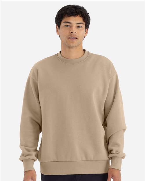 Next Level Unisex Heavyweight Crewneck Sweatshirt - Next Level 9007 Tan XS Crewneck Sweatshirts