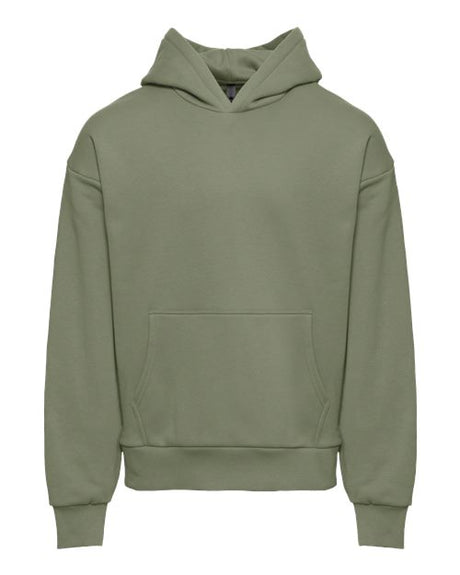 Next Level Unisex Heavyweight Fleece Hoodie Sweatshirt - Next Level 9307 Light Olive XS Sweatshirts