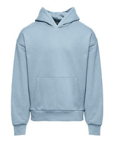 Next Level Unisex Heavyweight Fleece Hoodie Sweatshirt - Next Level 9307 Stonewash Denim XS Sweatshirts