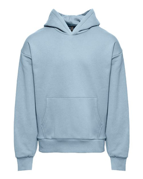 Next Level Unisex Heavyweight Fleece Hoodie Sweatshirt - Next Level 9307 Stonewash Denim XS Sweatshirts