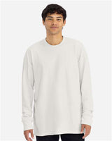 Next Level Unisex Heavyweight Long Sleeve T-Shirt - Next Level 7211 Bone XS Long Sleeve T-Shirts