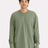 Next Level Unisex Heavyweight Long Sleeve T-Shirt - Next Level 7211 Light Olive XS Long Sleeve T-Shirts