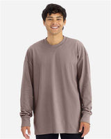 Next Level Unisex Heavyweight Long Sleeve T-Shirt - Next Level 7211 Shiitake XS Long Sleeve T-Shirts