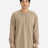 Next Level Unisex Heavyweight Long Sleeve T-Shirt - Next Level 7211 Tan XS Long Sleeve T-Shirts