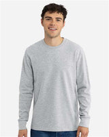 Next Level Unisex Ideal Thermal Long Sleeve T-Shirt - Next Level 8211 Heather Grey XS Long Sleeve T-Shirts