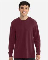 Next Level Unisex Ideal Thermal Long Sleeve T-Shirt - Next Level 8211 Maroon XS Long Sleeve T-Shirts