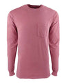 Next Level Unisex Inspired Dye Long Sleeve Pocket T-Shirt - Next Level 7451 Smoked Paprika XS Short Sleeve T-Shirts
