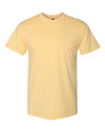 Next Level Unisex Inspired Dye Pocket T-Shirt - Next Level 7415 Blonde XS Short Sleeve T-Shirts