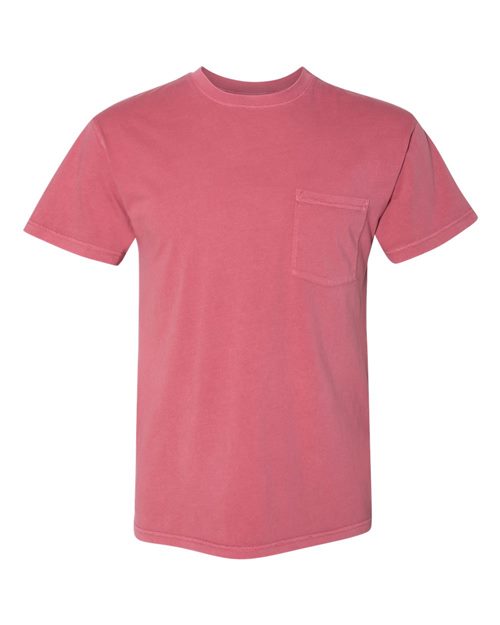 Next Level Unisex Inspired Dye Pocket T-Shirt - Next Level 7415 Blonde XS Short Sleeve T-Shirts