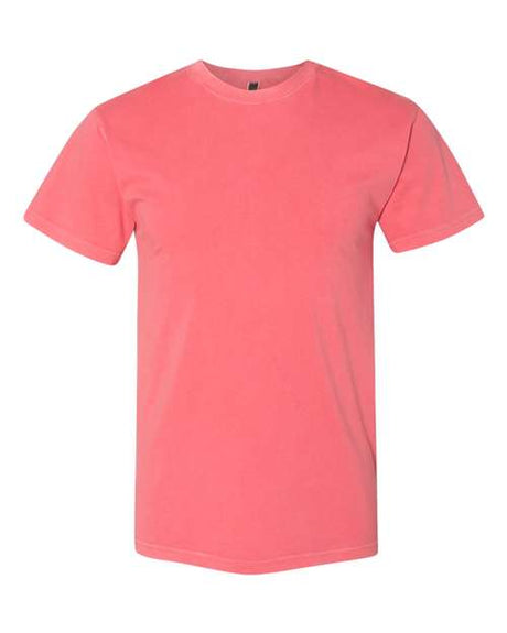 Next Level Unisex Inspired Dye T-Shirt - Next Level 7410 Guava XS Short Sleeve T-Shirts