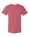 Next Level Unisex Inspired Dye T-Shirt - Next Level 7410 Smoked Paprika XS Short Sleeve T-Shirts
