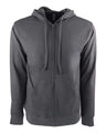 Next Level Unisex Laguna Full - Zip Hoodie Sweatshirt - Next Level 9601 Heavy Metal/ Heavy Metal XS Zip Hoodies