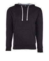 Next Level Unisex Laguna Hoodie Sweatshirt - Next Level 9301 Black/ Heather Grey XS Sweatshirts