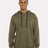 Next Level Unisex Laguna Hoodie Sweatshirt - Next Level 9301 Military Green/ Black XS Sweatshirts