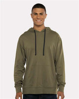 Next Level Unisex Laguna Hoodie Sweatshirt - Next Level 9301 Military Green/ Black XS Sweatshirts