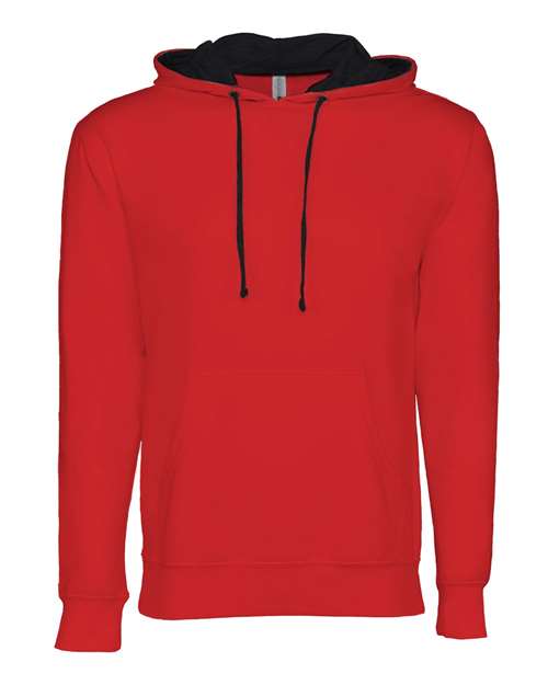 Next Level Unisex Laguna Hoodie Sweatshirt - Next Level 9301 Red/ Black XS Sweatshirts