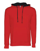 Next Level Unisex Laguna Hoodie Sweatshirt - Next Level 9301 Red/ Black XS Sweatshirts