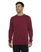 Next Level Unisex Laguna Raglan Crewneck Sweatshirt - Next Level 9000 Cardinal XS Crewneck Sweatshirts
