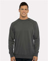 Next Level Unisex Laguna Raglan Crewneck Sweatshirt - Next Level 9000 Heavy Metal XS Crewneck Sweatshirts