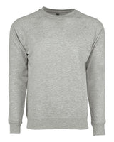 Next Level Unisex Laguna Raglan Crewneck Sweatshirt - Next Level 9000 Oatmeal XS Crewneck Sweatshirts