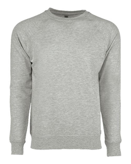 Next Level Unisex Laguna Raglan Crewneck Sweatshirt - Next Level 9000 Oatmeal XS Crewneck Sweatshirts