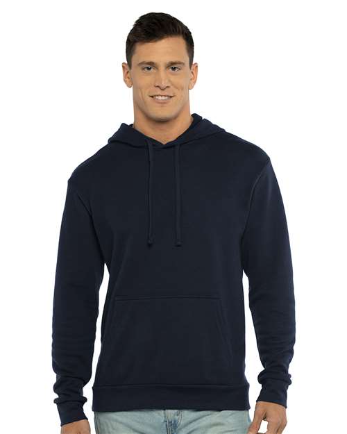 Next Level Unisex Laguna Sueded Hoodie Sweatshirt - Next Level 9304 Midnight Navy XS Sweatshirts