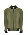 Next Level Unisex Malibu Bomber Jacket - Next Level 9700 Heather Military Green XS Jackets