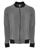 Next Level Unisex Malibu Bomber Jacket - Next Level 9700 Heather Military Green XS Jackets