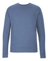 Next Level Unisex Malibu Crewneck Sweatshirt - Next Level 9002 Heather Bay Blue XS Crewneck Sweatshirts