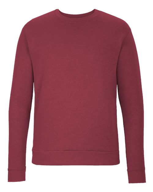 Next Level Unisex Malibu Crewneck Sweatshirt - Next Level 9002 Heather Cardinal XS Crewneck Sweatshirts