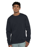 Next Level Unisex Malibu Crewneck Sweatshirt - Next Level 9002 Heather Midnight Navy XS Crewneck Sweatshirts