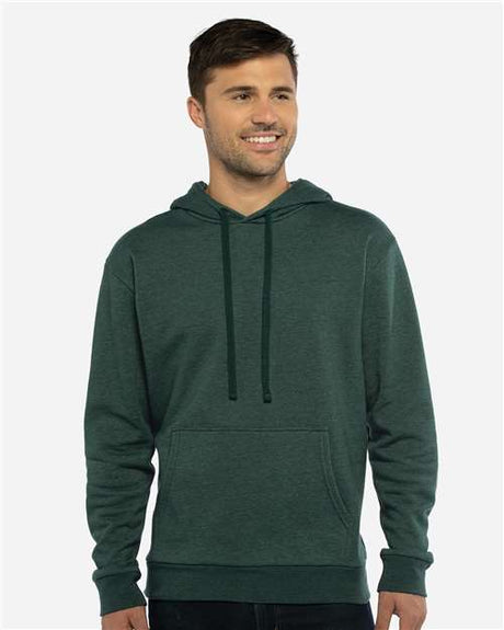 Next Level Unisex Malibu Hoodie Sweatshirt - Next Level 9302 Heather Forest Green XS Hoodies