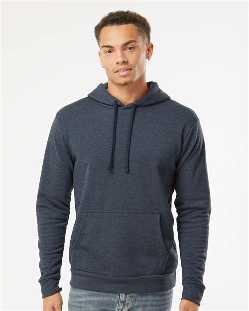 Next Level Unisex Malibu Hoodie Sweatshirt - Next Level 9302 Heather Midnight Navy XS Hoodies