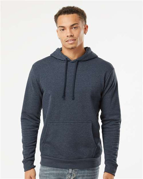 Next Level Unisex Malibu Hoodie Sweatshirt - Next Level 9302 Heather Midnight Navy XS Hoodies