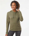 Next Level Unisex Malibu Hoodie Sweatshirt - Next Level 9302 Heather Military Green XS Hoodies