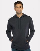 Next Level Unisex Malibu Welt Pocket Hoodie Sweatshirt - Next Level 9300 Heather Bay Blue XS Sweatshirts