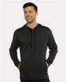 Next Level Unisex Malibu Welt Pocket Hoodie Sweatshirt - Next Level 9300 Heather Black XS Sweatshirts