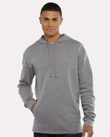 Next Level Unisex Malibu Welt Pocket Hoodie Sweatshirt - Next Level 9300 Heather Grey XS Sweatshirts