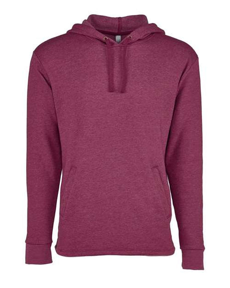 Next Level Unisex Malibu Welt Pocket Hoodie Sweatshirt - Next Level 9300 Heather Maroon XS Sweatshirts