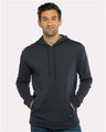 Next Level Unisex Malibu Welt Pocket Hoodie Sweatshirt - Next Level 9300 Heather Midnight Navy XS Sweatshirts