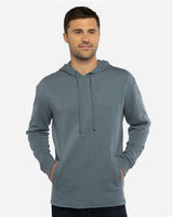 Next Level Unisex Malibu Welt Pocket Hoodie Sweatshirt - Next Level 9300 Heather Slate Blue XS Sweatshirts