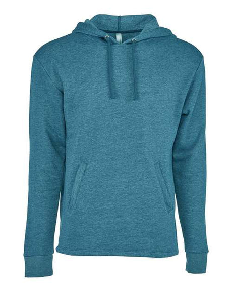 Next Level Unisex Malibu Welt Pocket Hoodie Sweatshirt - Next Level 9300 Heather Teal XS Sweatshirts