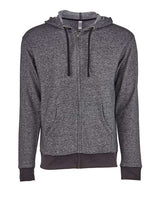Next Level Unisex Pacifica Full - Zip Hoodie Sweatshirt - Next Level 9600 Black XS Zip Hoodies