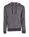 Next Level Unisex Pacifica Full - Zip Hoodie Sweatshirt - Next Level 9600 Black XS Zip Hoodies