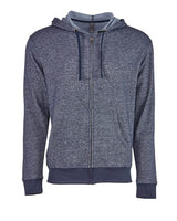 Next Level Unisex Pacifica Full - Zip Hoodie Sweatshirt - Next Level 9600 Black XS Zip Hoodies